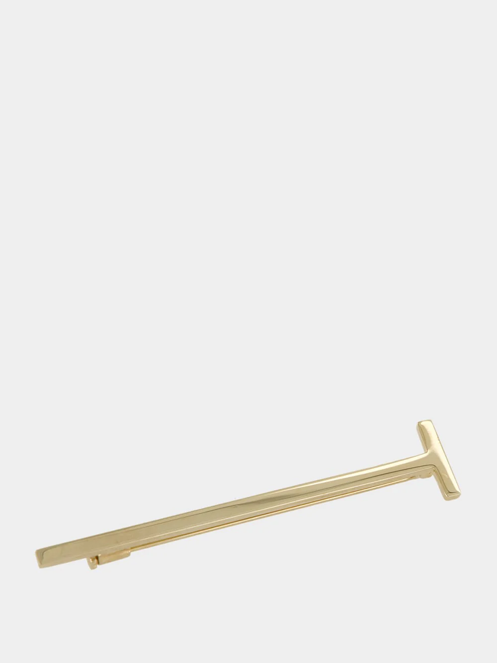 Pale Gold Silver T Pin Brooch - Image 4