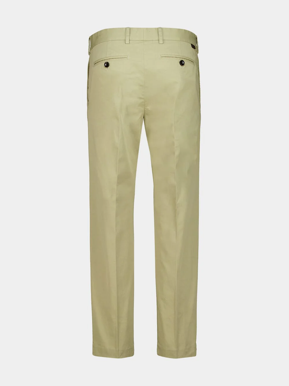 Dark Champagne Stretch Cotton Twill Chinos - Image 2