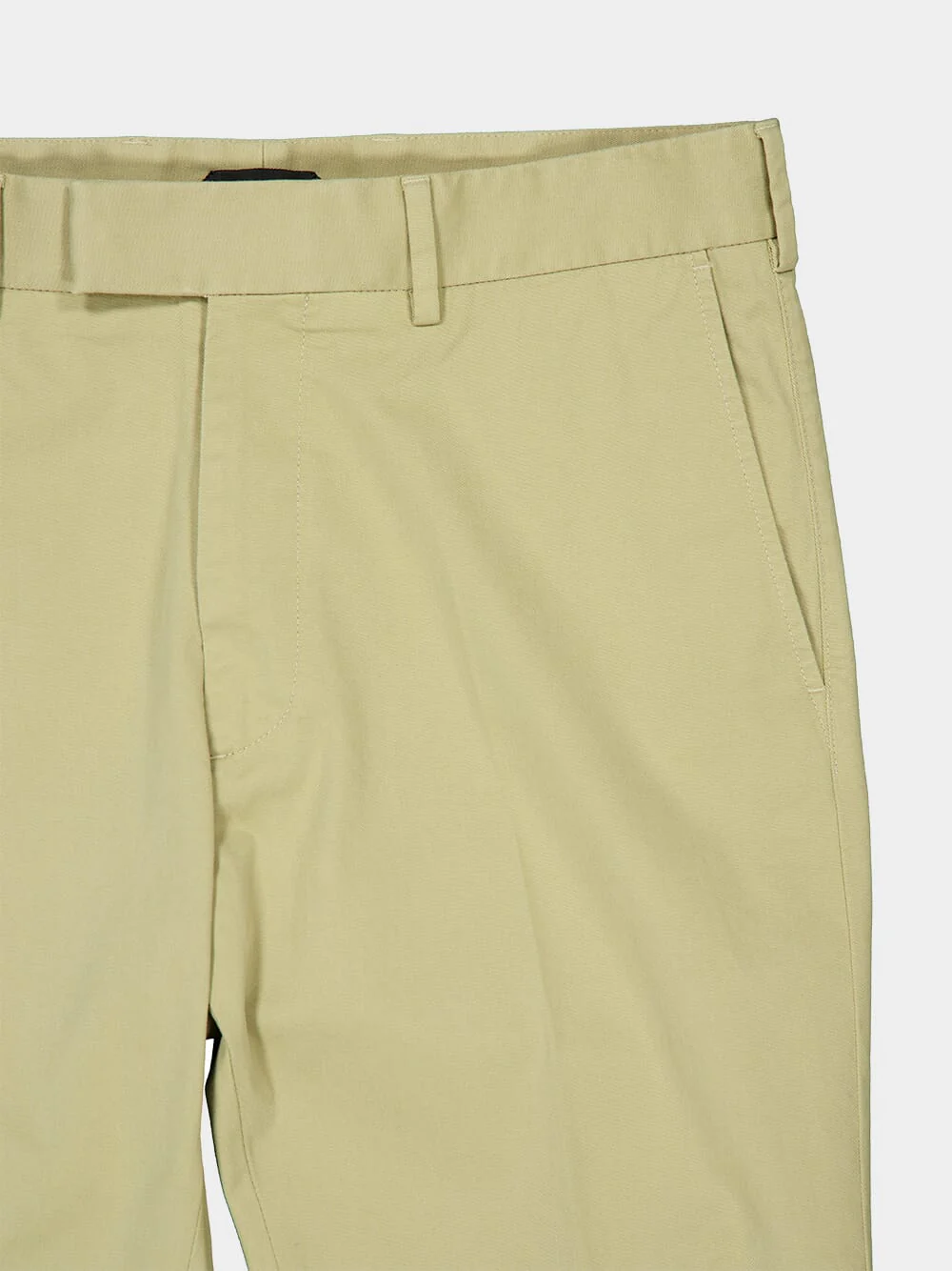 Dark Champagne Stretch Cotton Twill Chinos - Image 3
