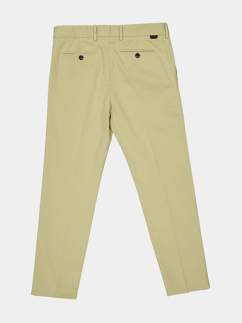 Dark Champagne Stretch Cotton Twill Chinos - Image 6