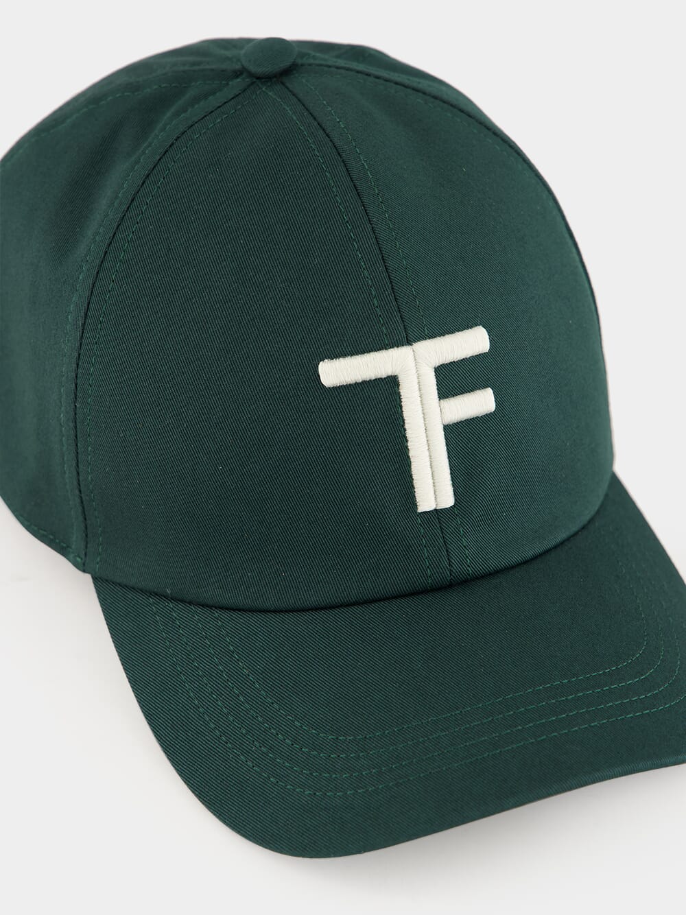 Pine Green Brushed Cotton TF Baseball Cap - Image 3