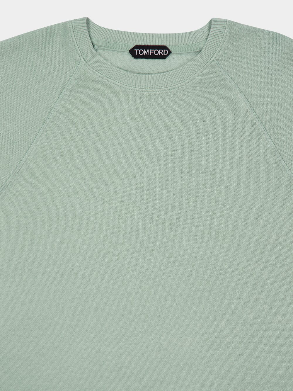 Pistachio Crewneck Cotton Sweatshirt - Image 3