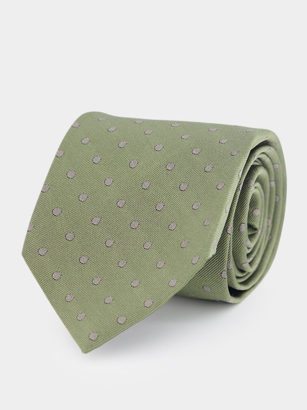 Polka Dot-Print Tie