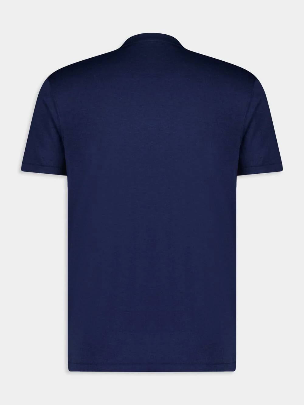 Sea Blue Lyocell Cotton T-Shirt - Image 2