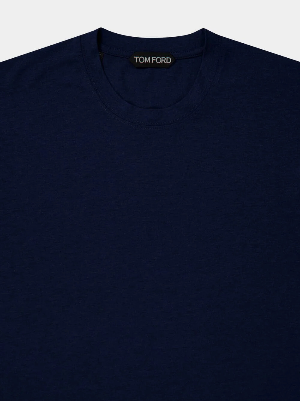Sea Blue Lyocell Cotton T-Shirt - Image 3