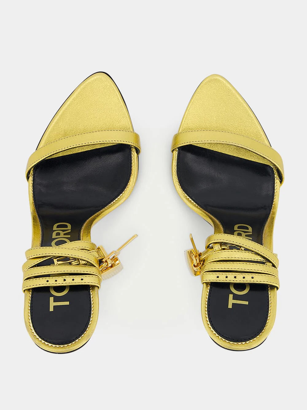 Ankle Strap H-Heel Sandals - Image 4