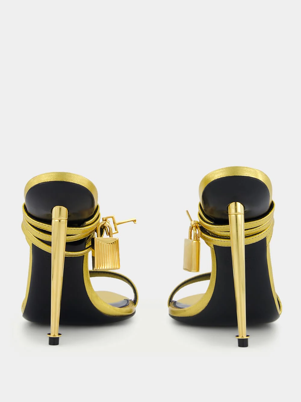 Ankle Strap H-Heel Sandals - Image 5