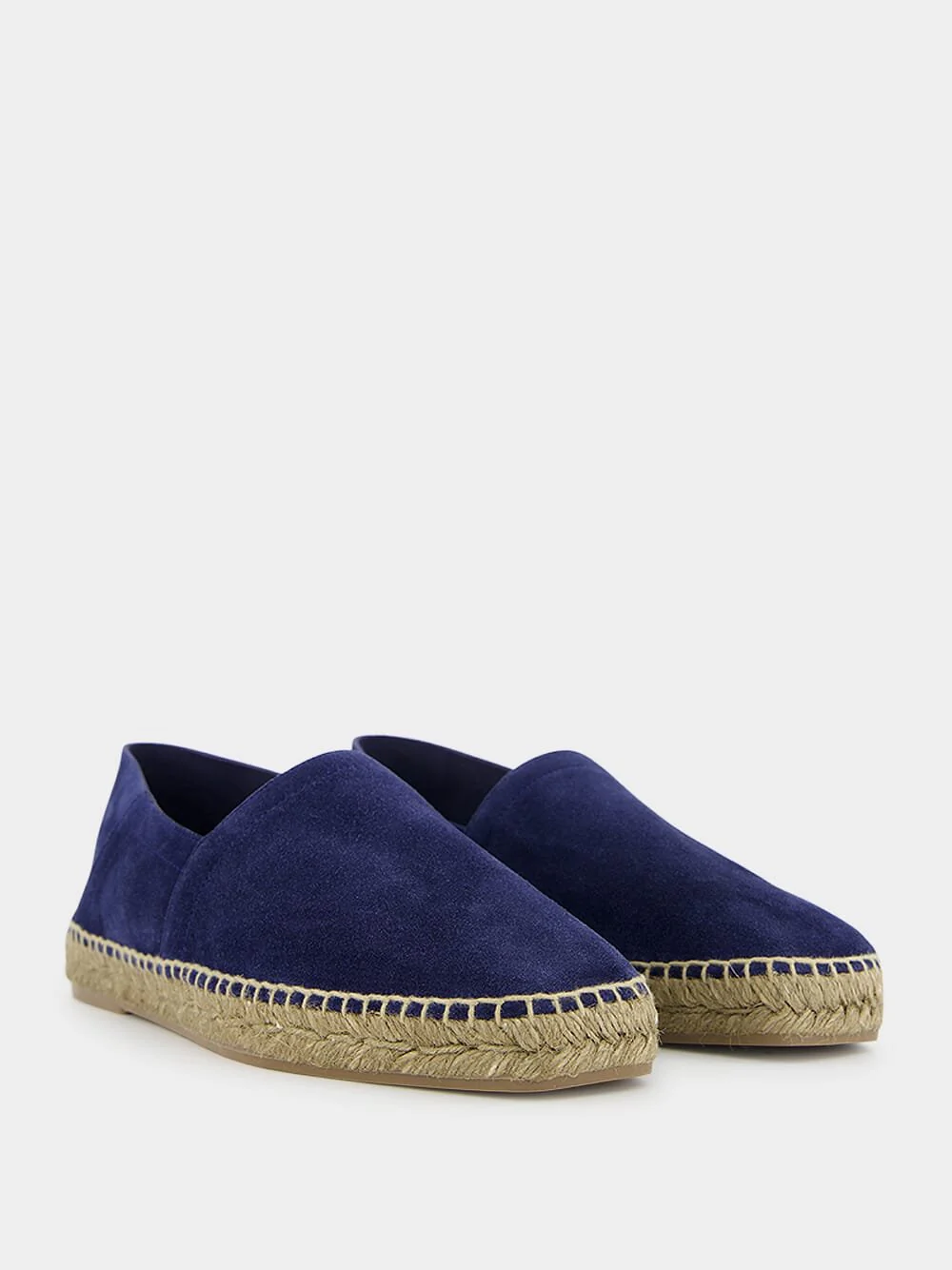 Barnes Suede Blue Espadrilles - Image 3