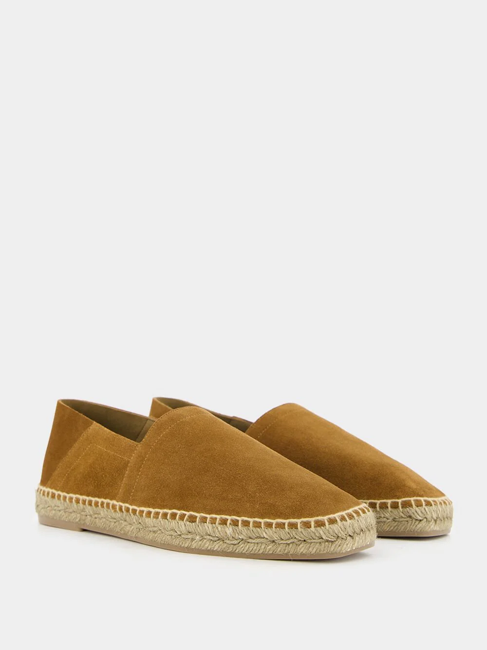 Barnes Suede Brown Espadrilles - Image 3