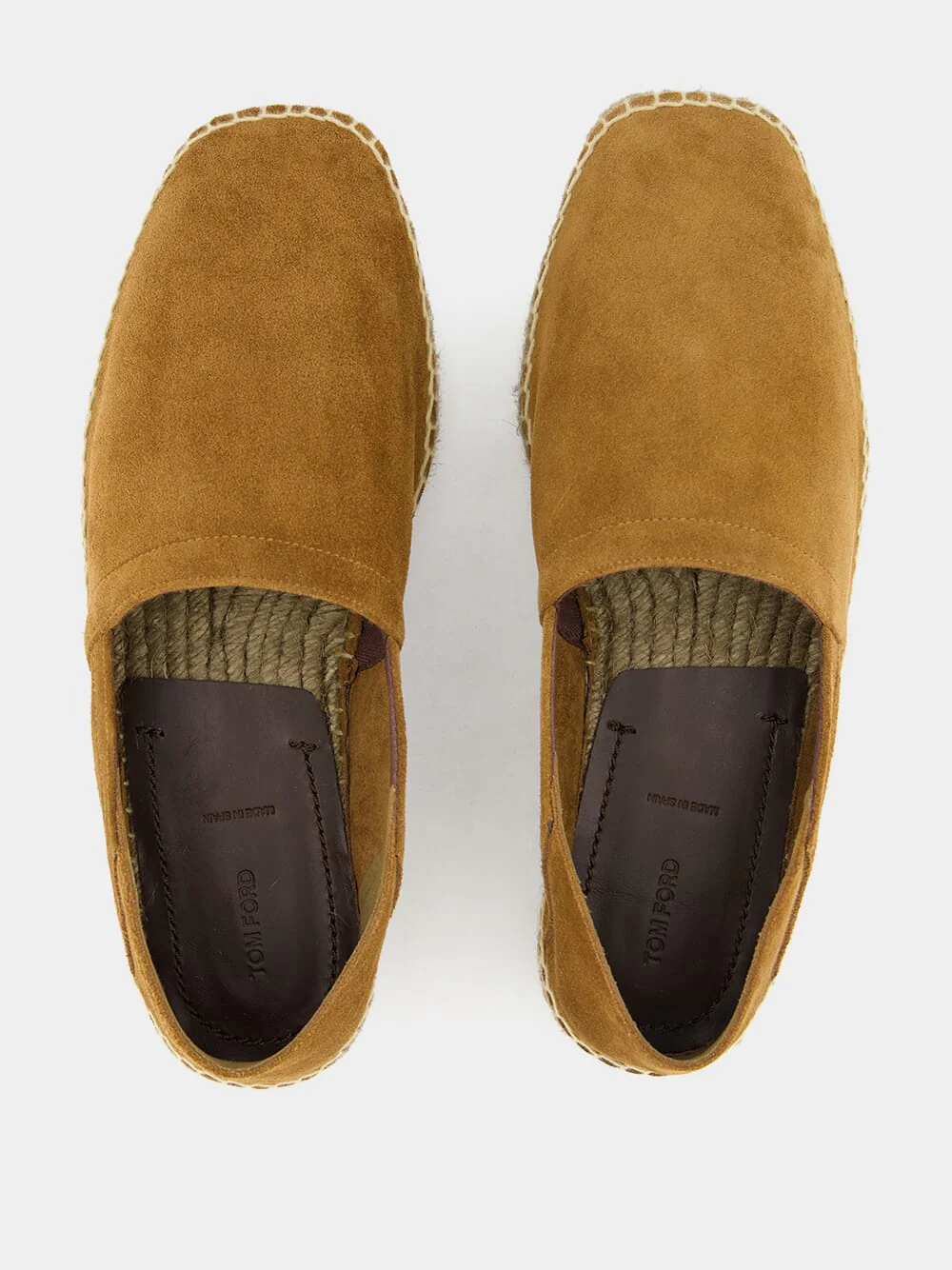 Barnes Suede Brown Espadrilles - Image 4