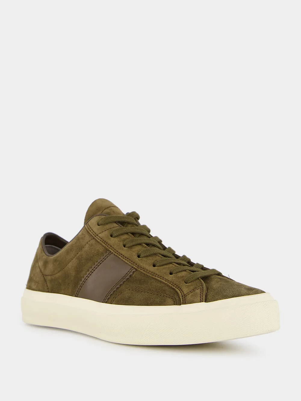 Military Suede Cambridge Sneakers - Image 2