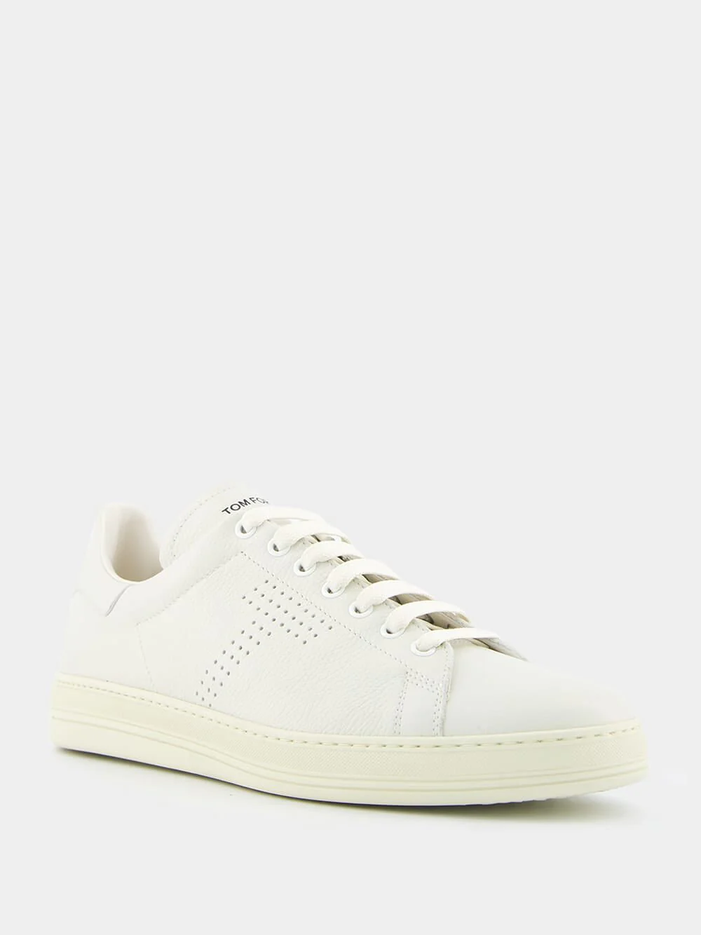 Warwick Grained Leather Sneakers - Image 2