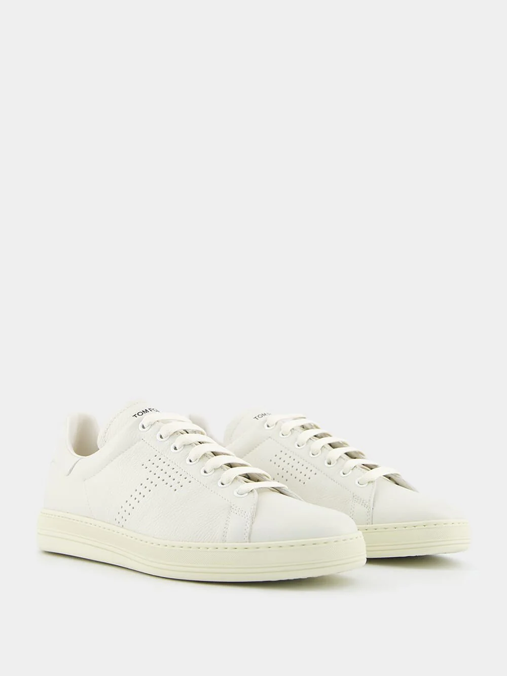 Warwick Grained Leather Sneakers - Image 3