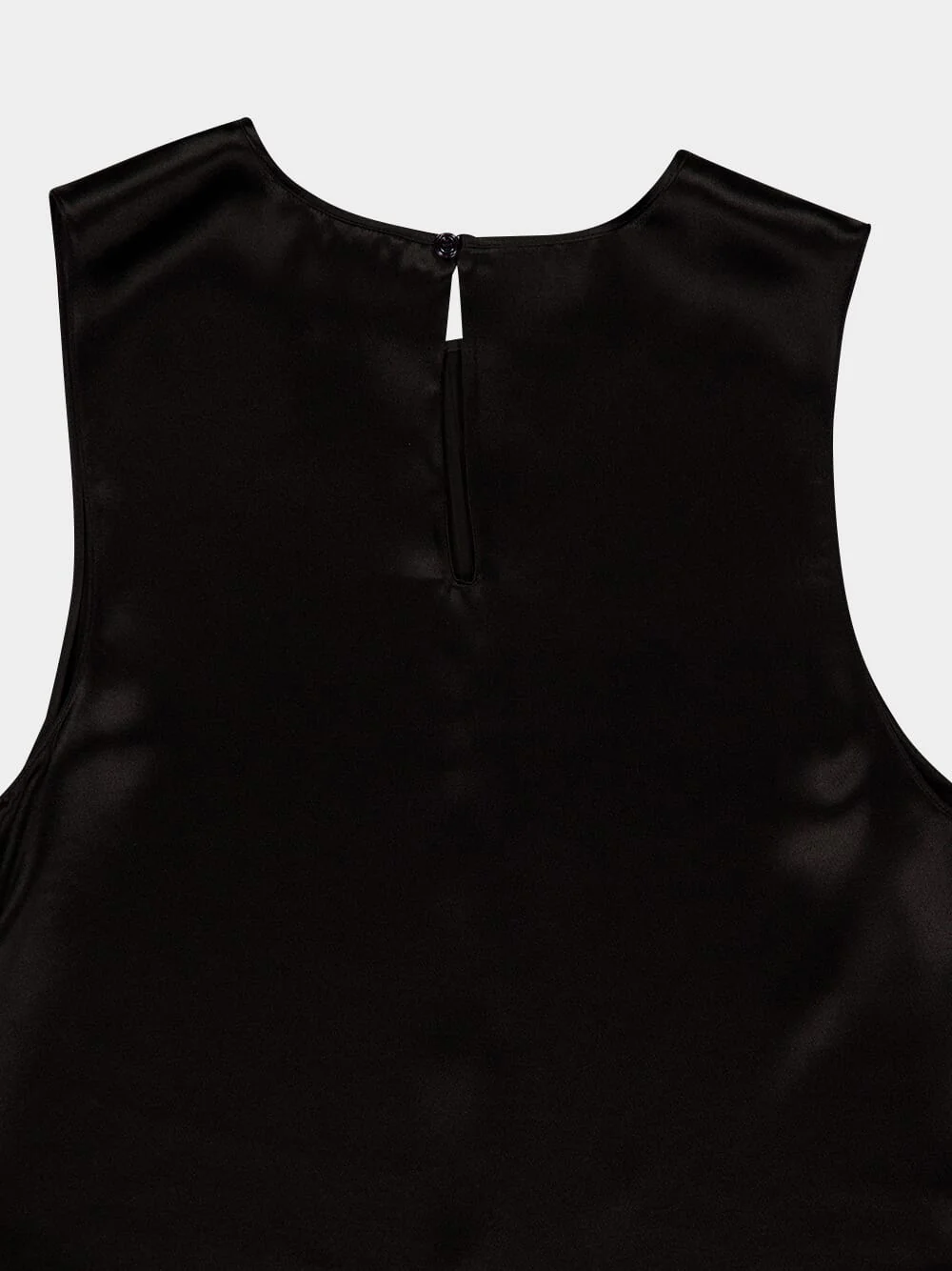 Sleeveless Silk Charmeuse Top - Image 4