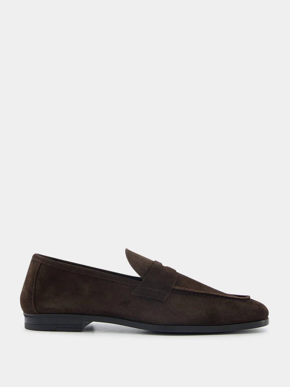 Suede Sean Twisted Band Loafer