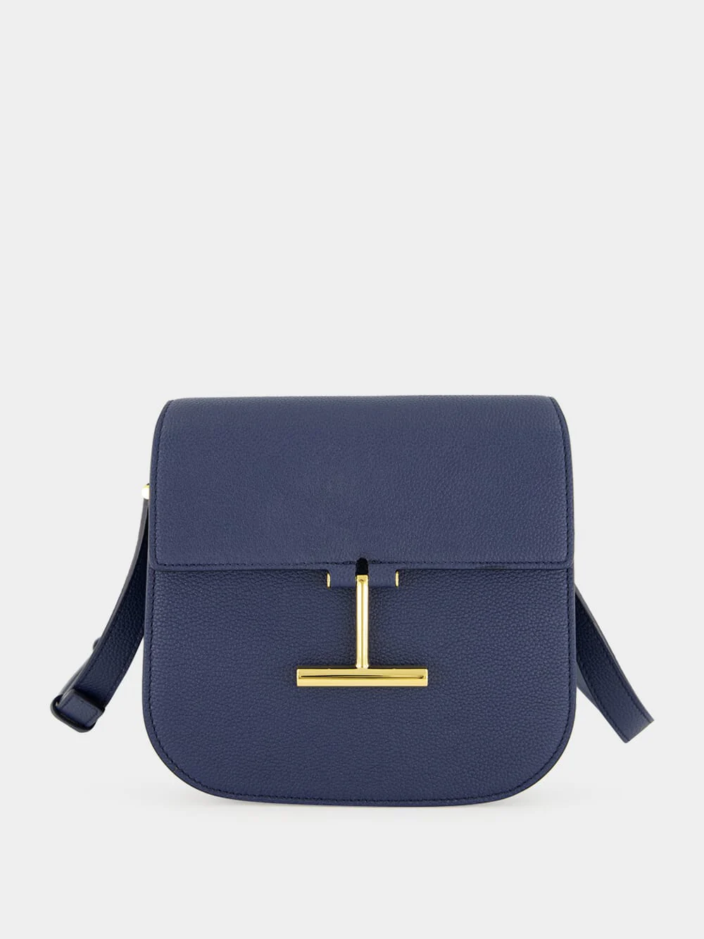 Tara Mini Crossbody in Blue Denim Leather - Image 2