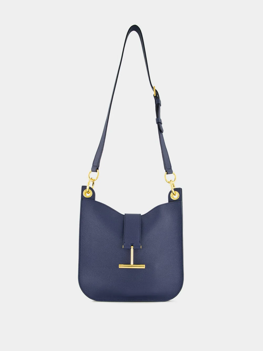 Tara Small Shoulder Bag in Denim Blue - Image 2