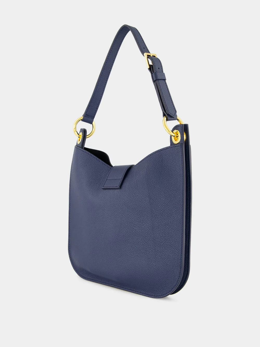 Tara Small Shoulder Bag in Denim Blue - Image 5