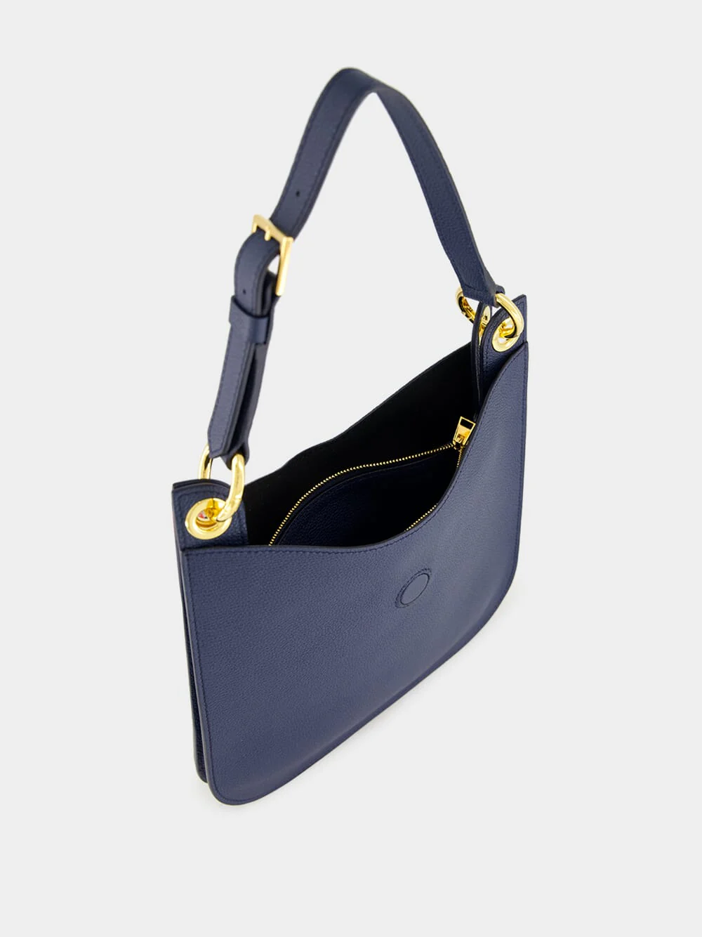 Tara Small Shoulder Bag in Denim Blue - Image 6
