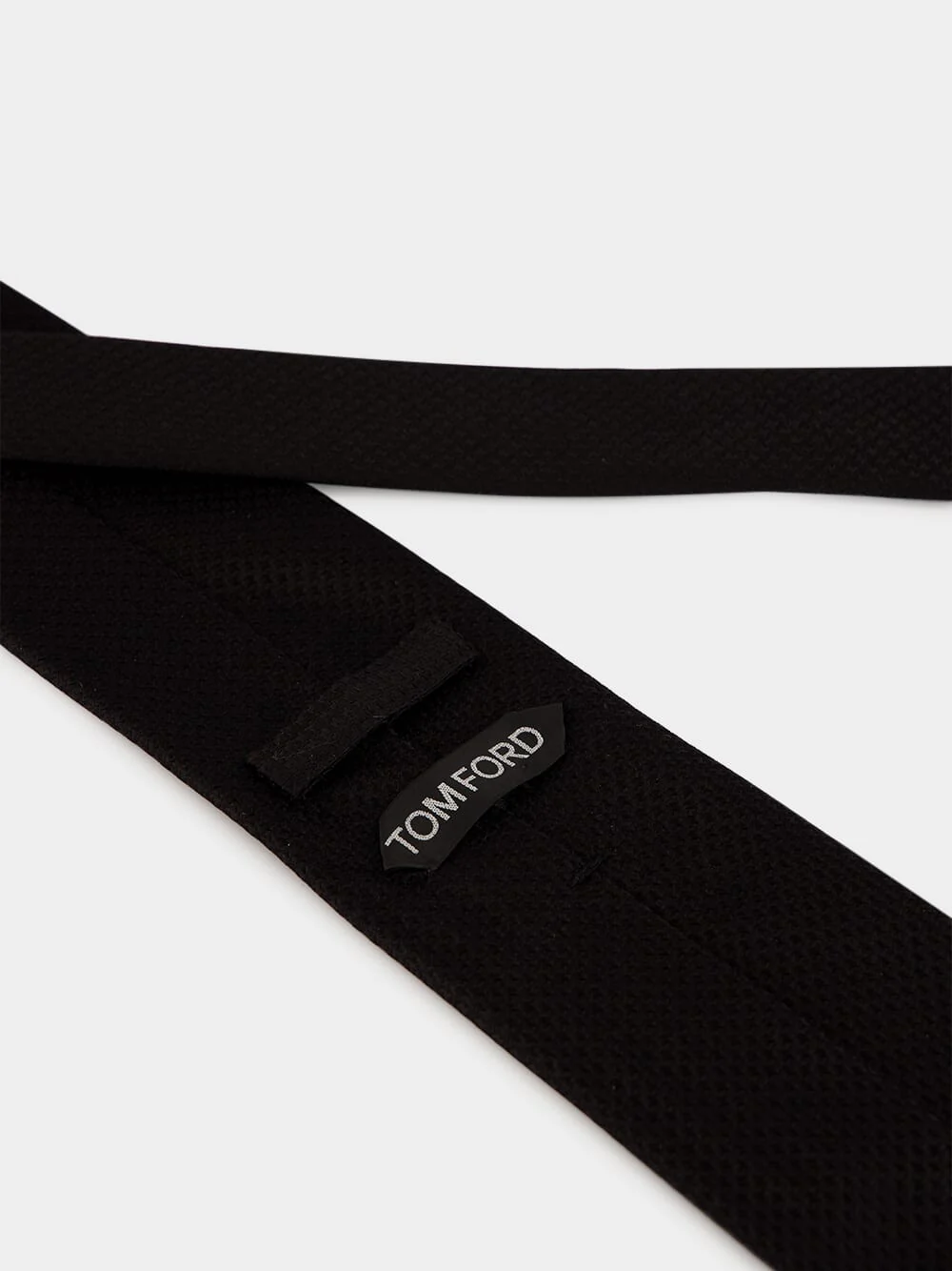 Black Mulberry Silk Tie - Image 4