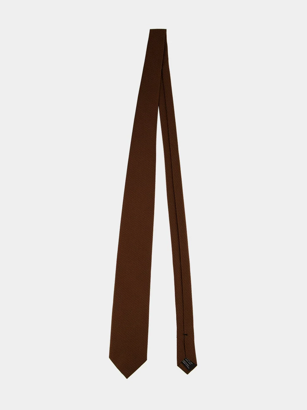 Cinnamon Mulberry Silk Tie - Image 3