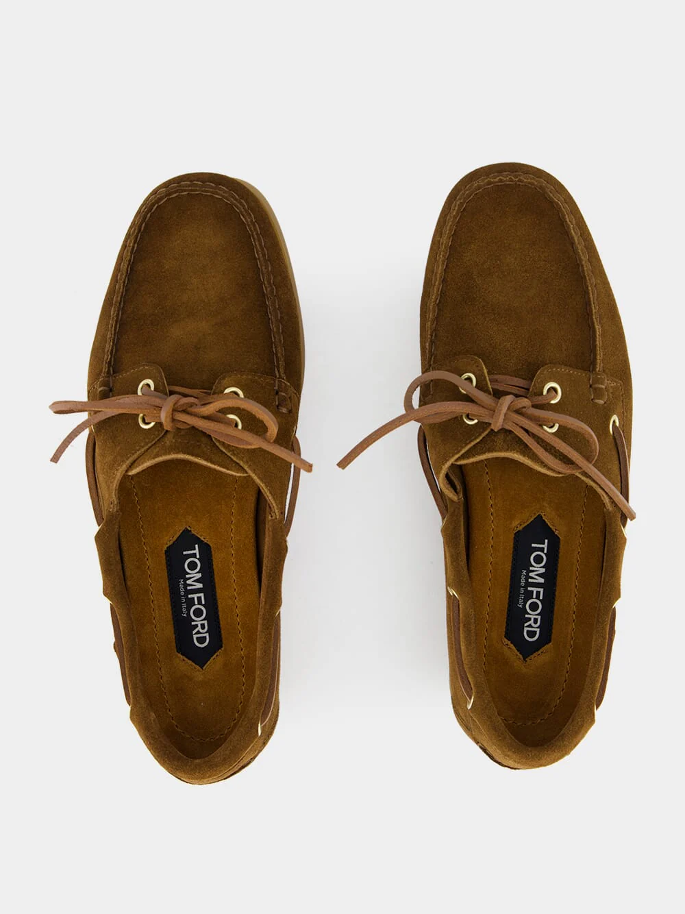 Tobacco Brown Robin Suede Loafers - Image 4