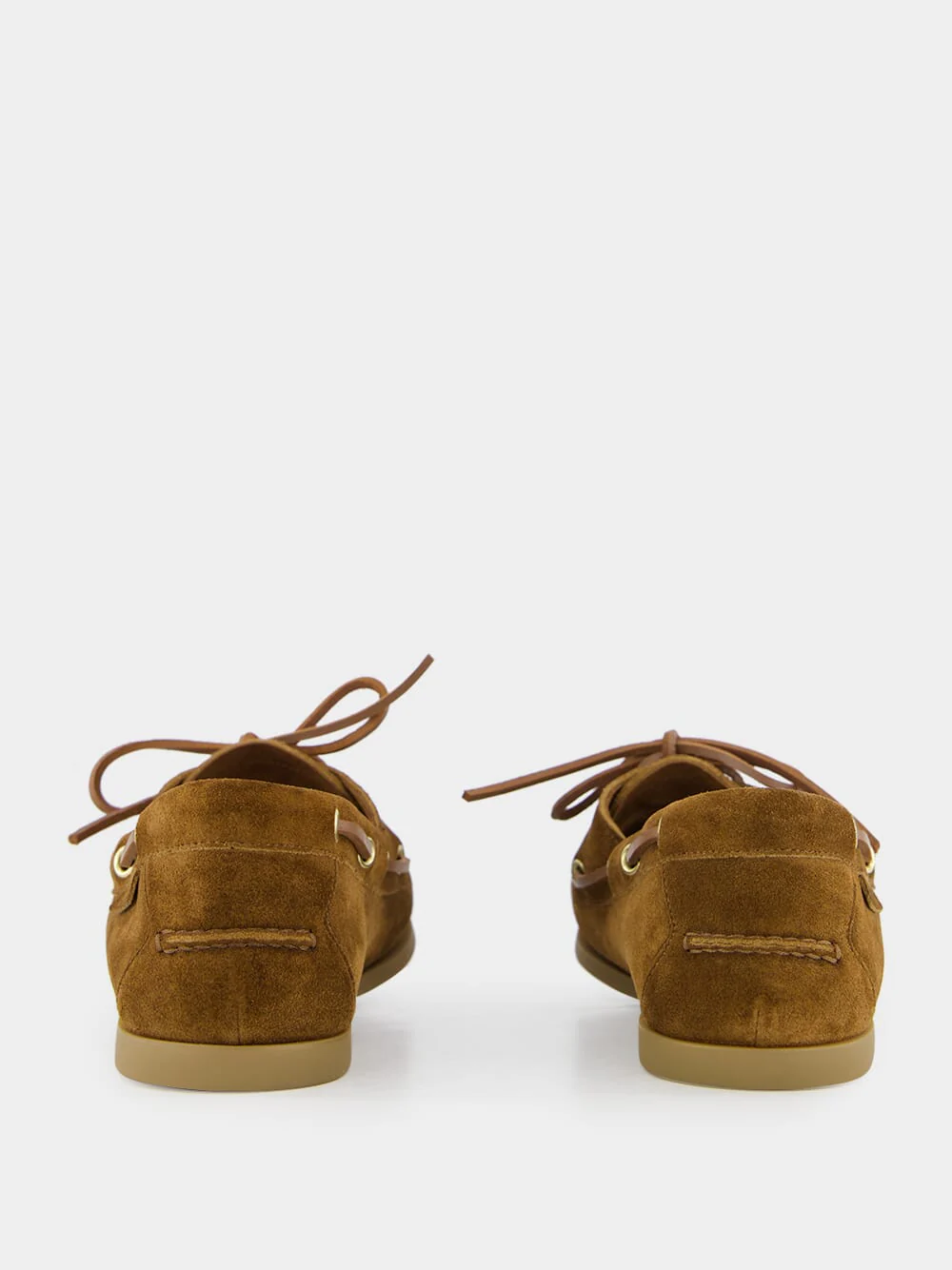 Tobacco Brown Robin Suede Loafers - Image 5