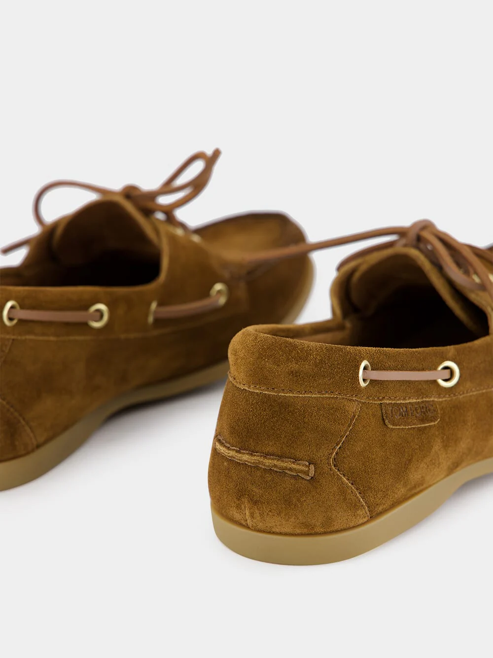Tobacco Brown Robin Suede Loafers - Image 6