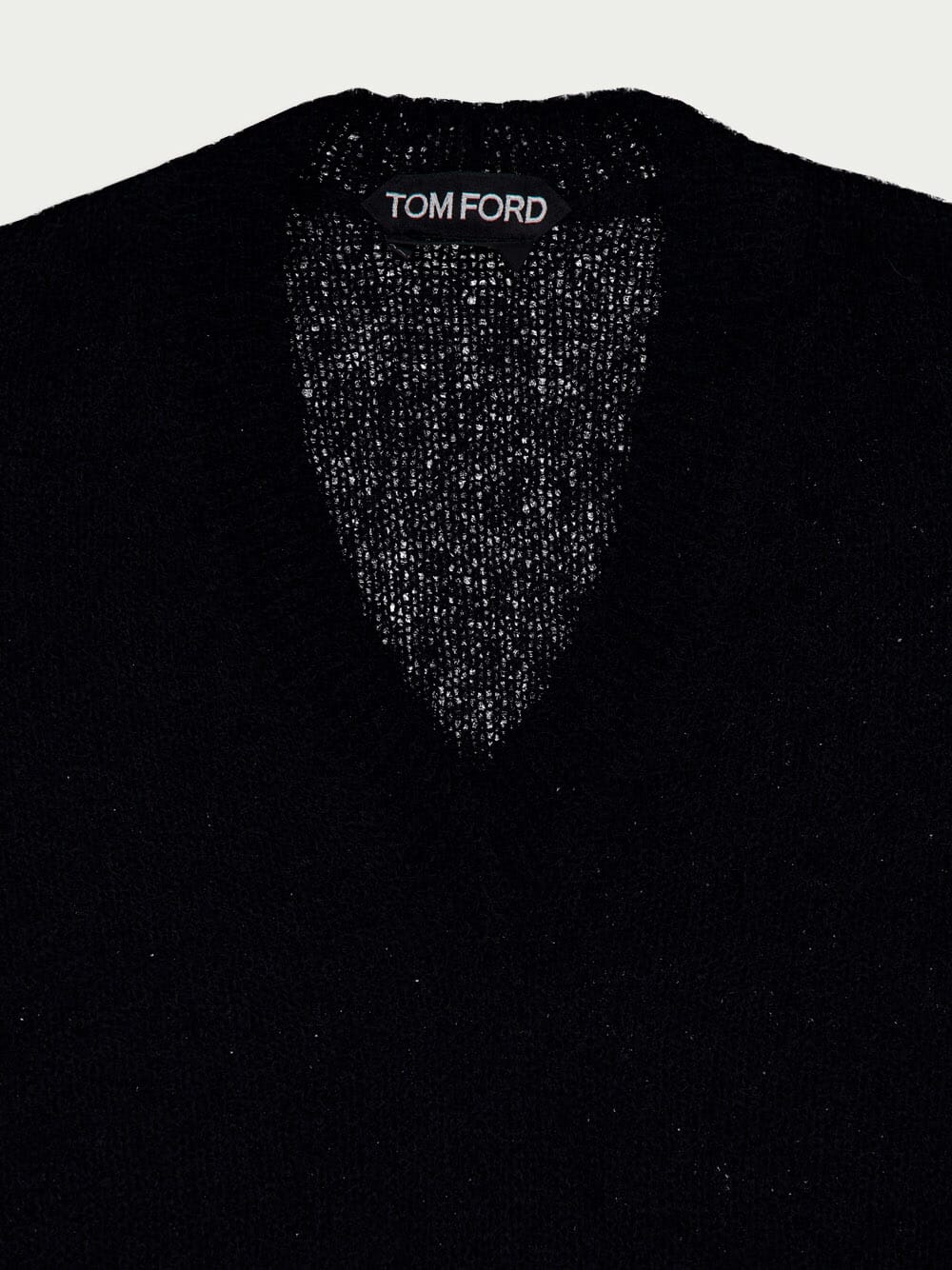 V-Neck Mohair-Wool Jumper - Image 3