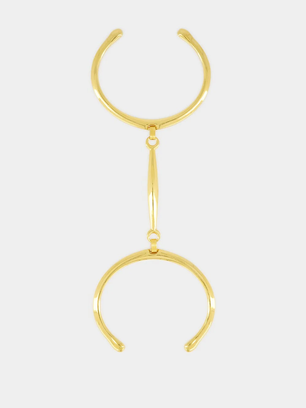 Vintage Gold Brass Arrow Armlet - Image 3