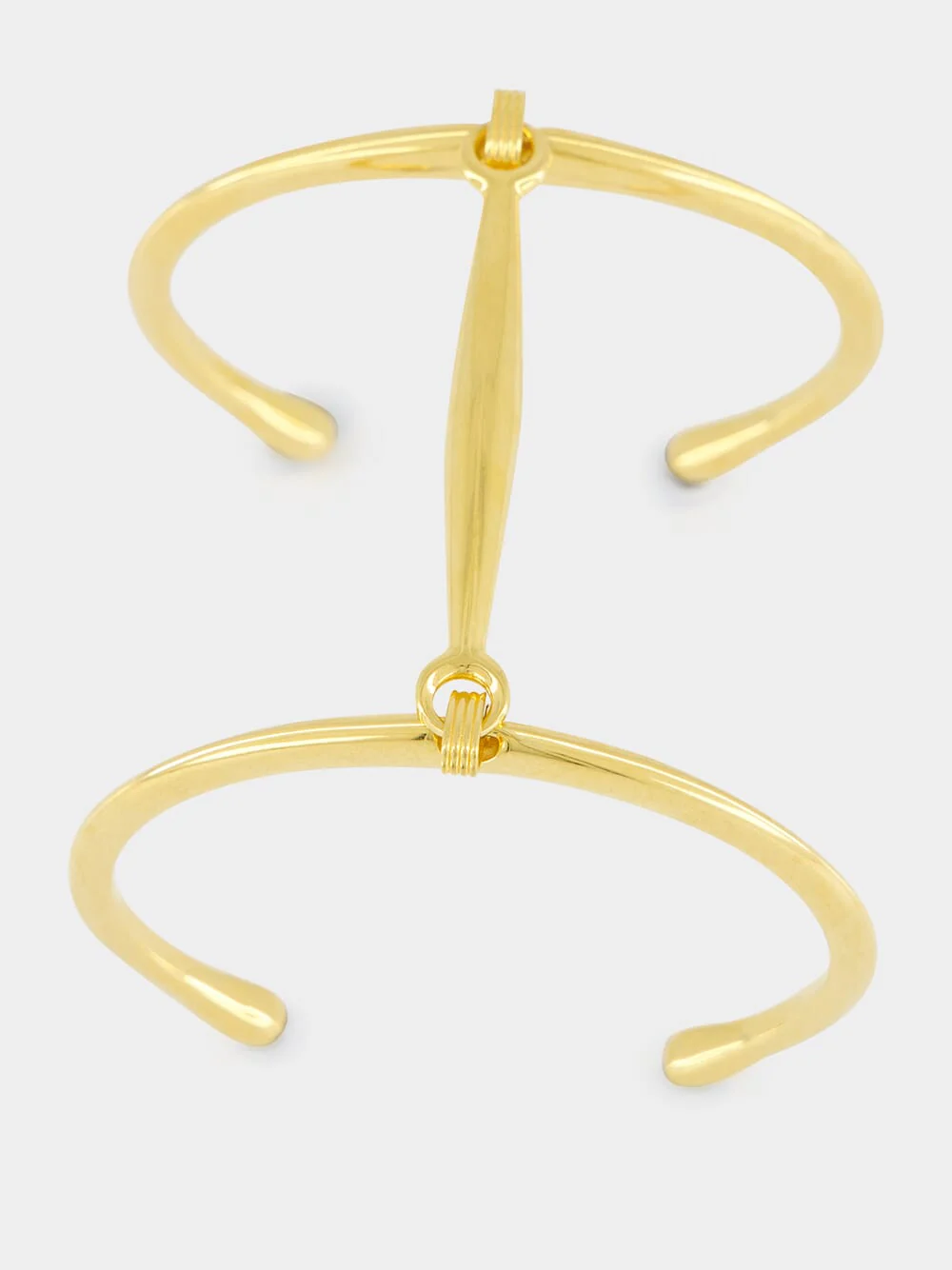Vintage Gold Brass Arrow Armlet - Image 4