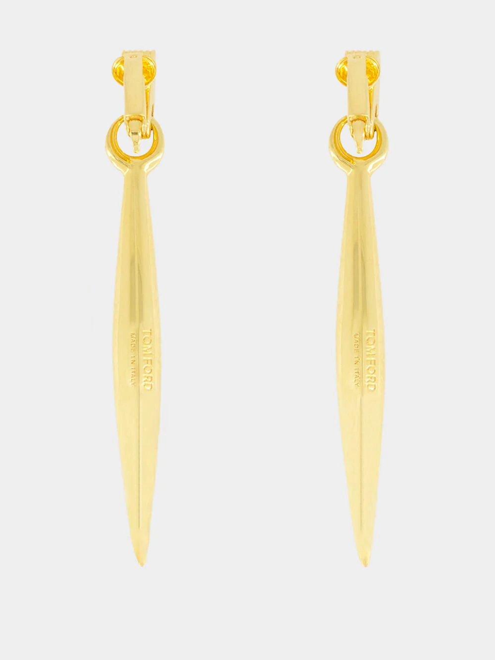 Vintage Gold Costume Earrings - Image 2