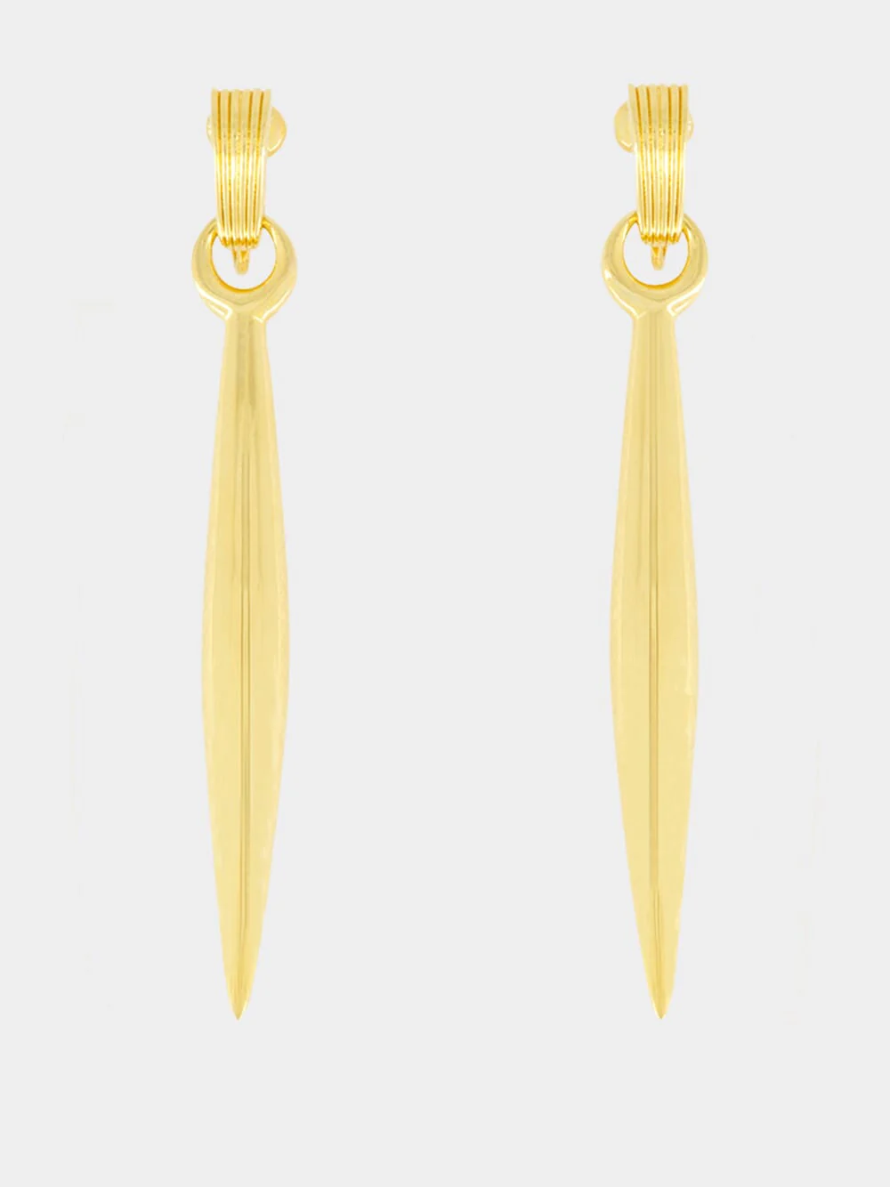 Vintage Gold Costume Earrings - Image 4
