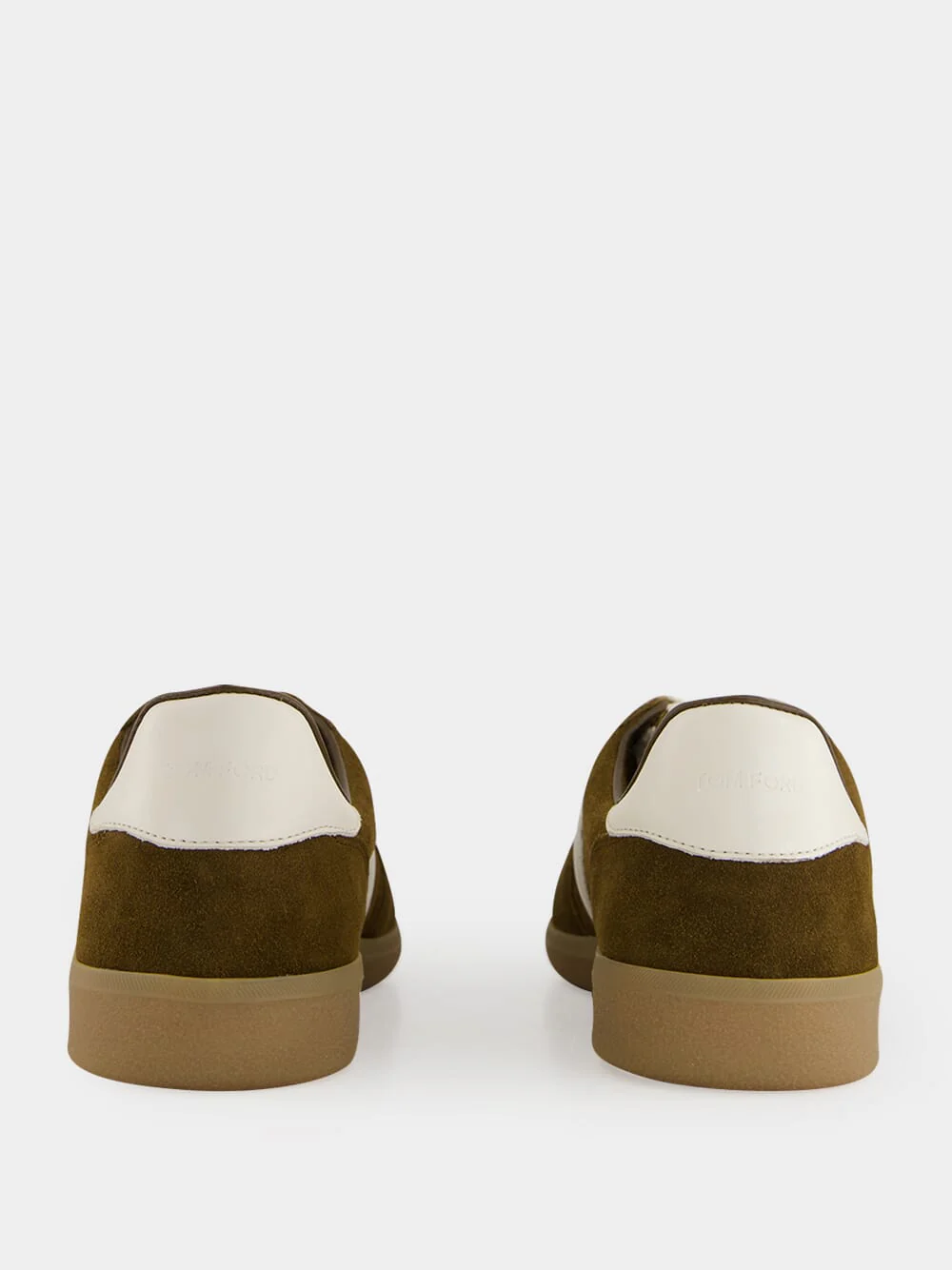 Walnut Brown Suede Low-Top Sneakers - Image 5