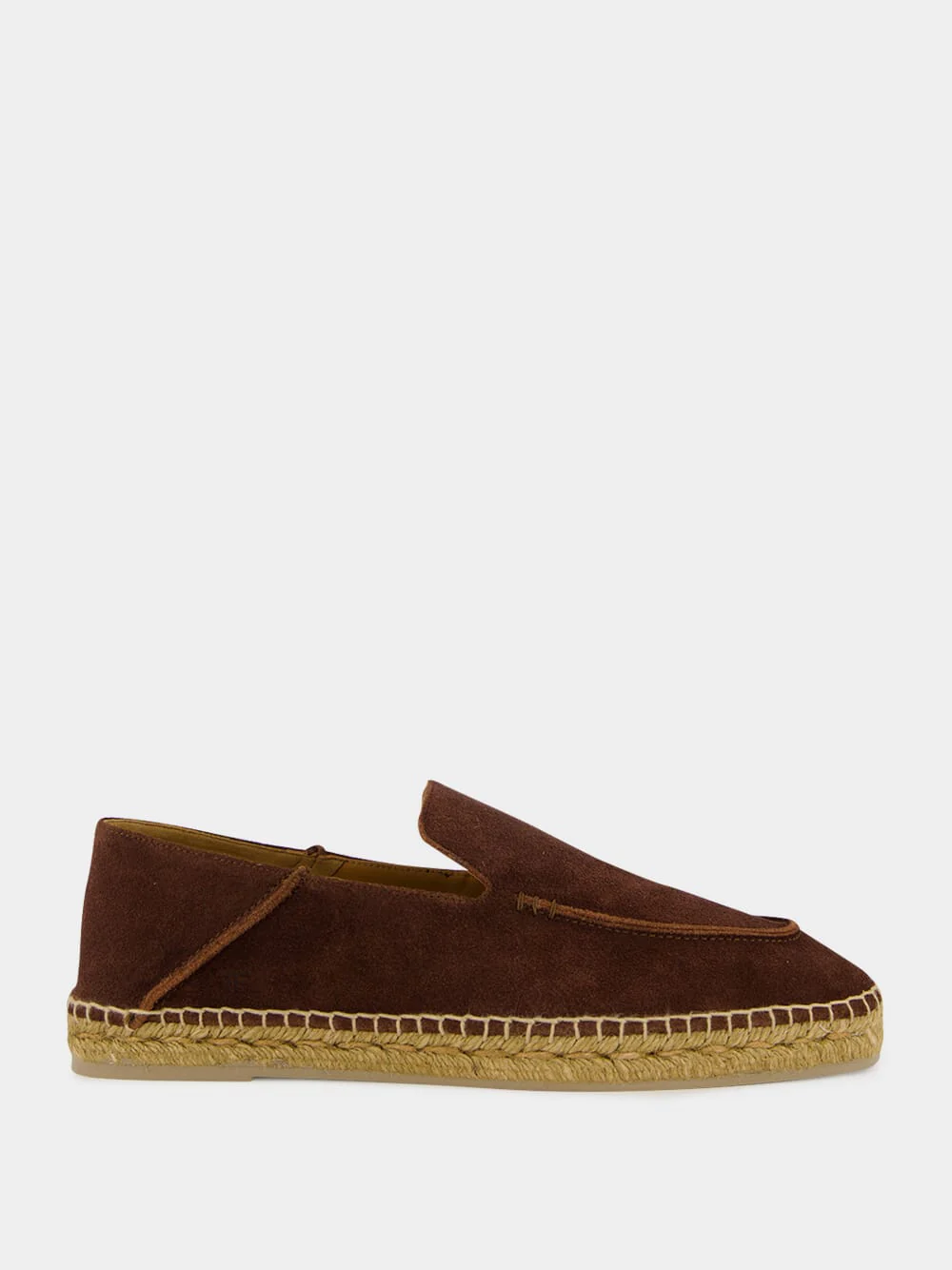 Walnut Suede Finn Espadrilles