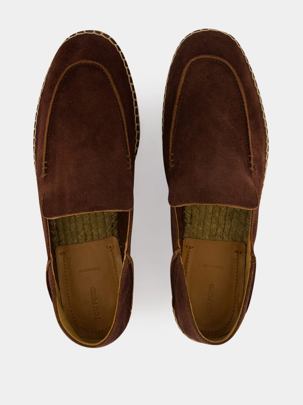 Walnut Suede Finn Espadrilles - Image 4
