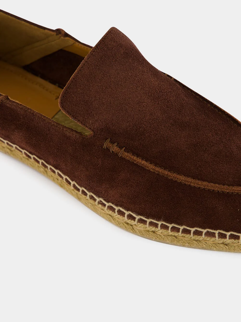 Walnut Suede Finn Espadrilles - Image 7