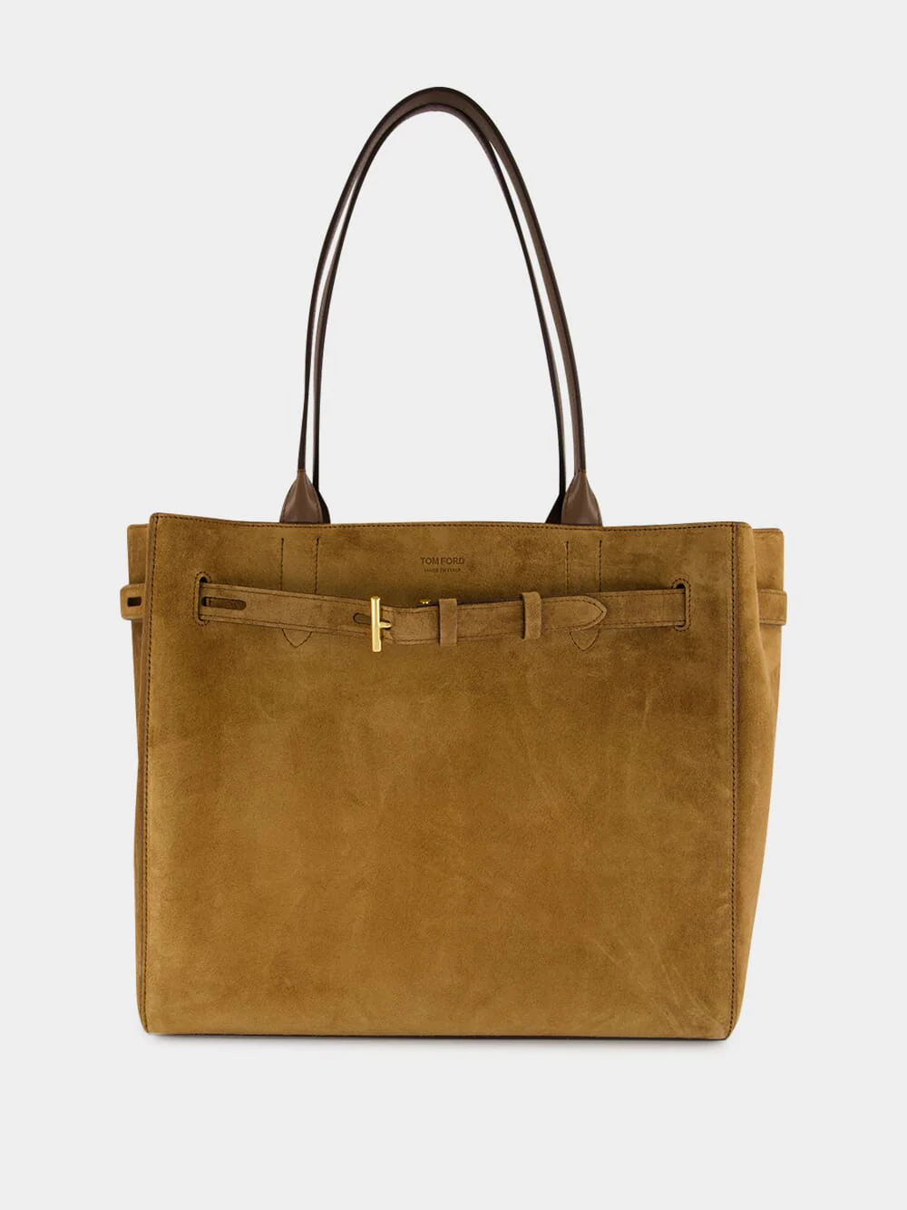 Whisky Audrey Suede Medium Tote