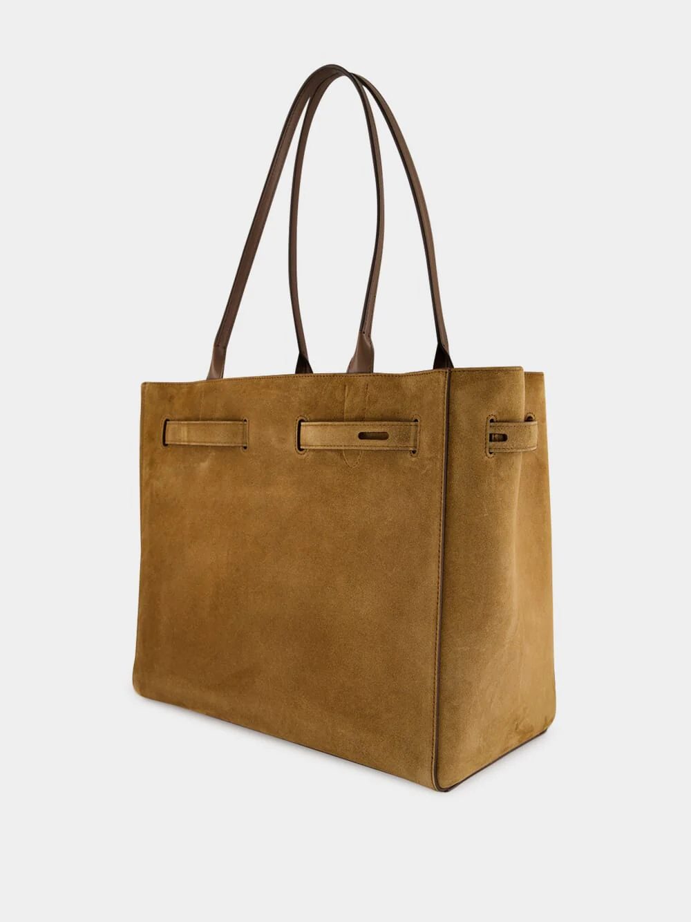Whisky Audrey Suede Medium Tote - Image 6
