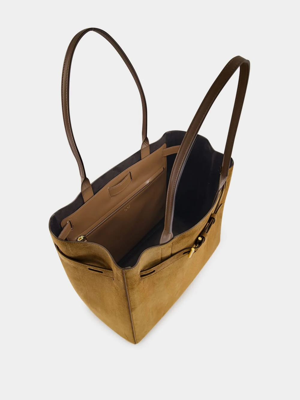 Whisky Audrey Suede Medium Tote - Image 7
