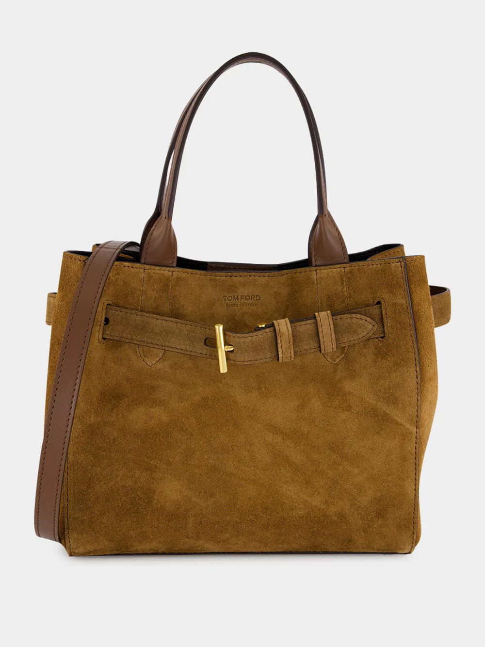 Whisky Audrey Suede Small Tote