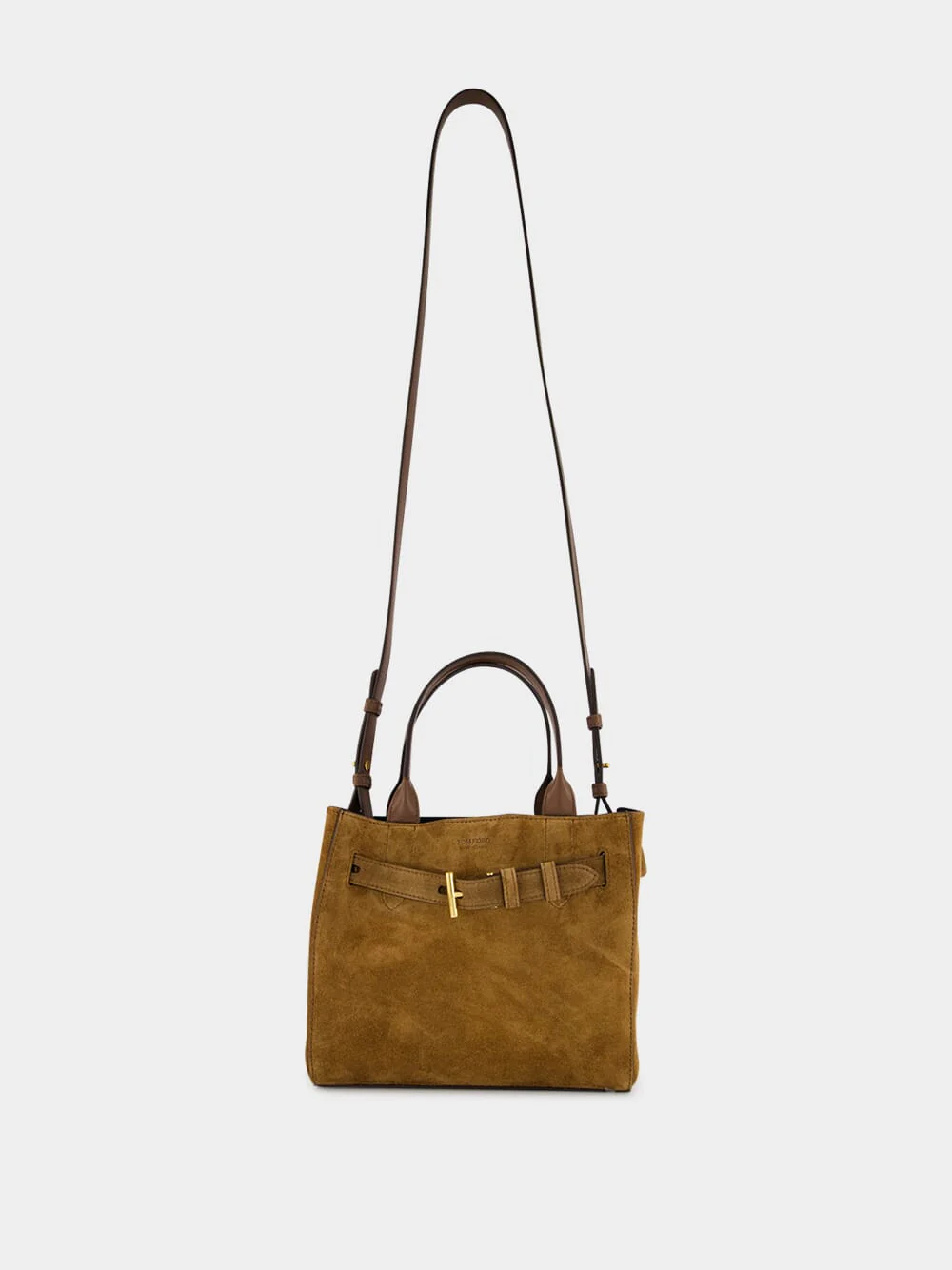 Whisky Audrey Suede Small Tote - Image 3