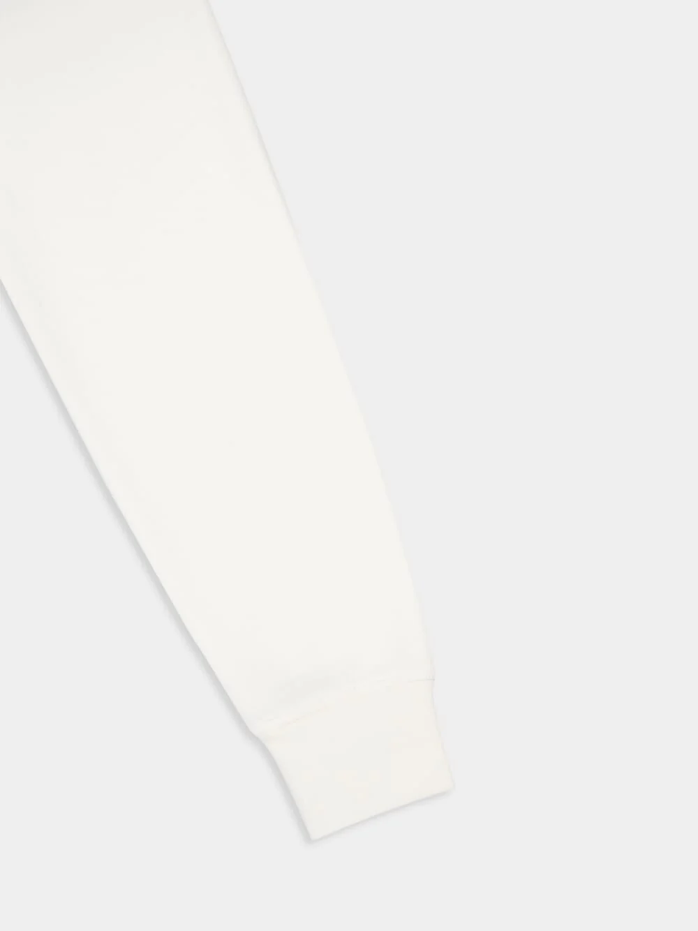 White Zipped Neck Rugby Jacket - Image 4