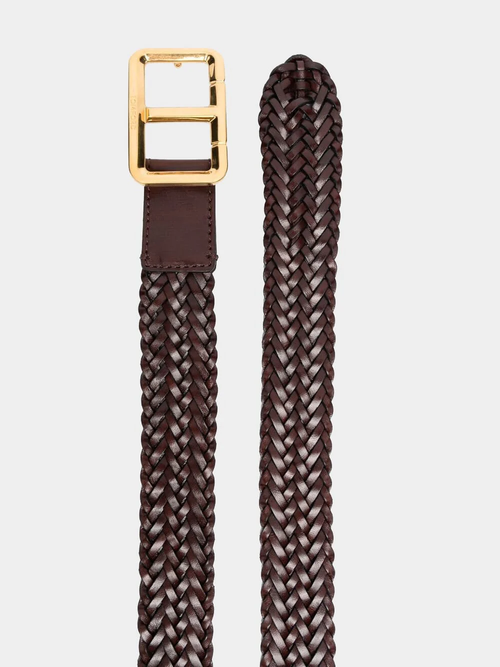 Woven Leather Belt - Image 2