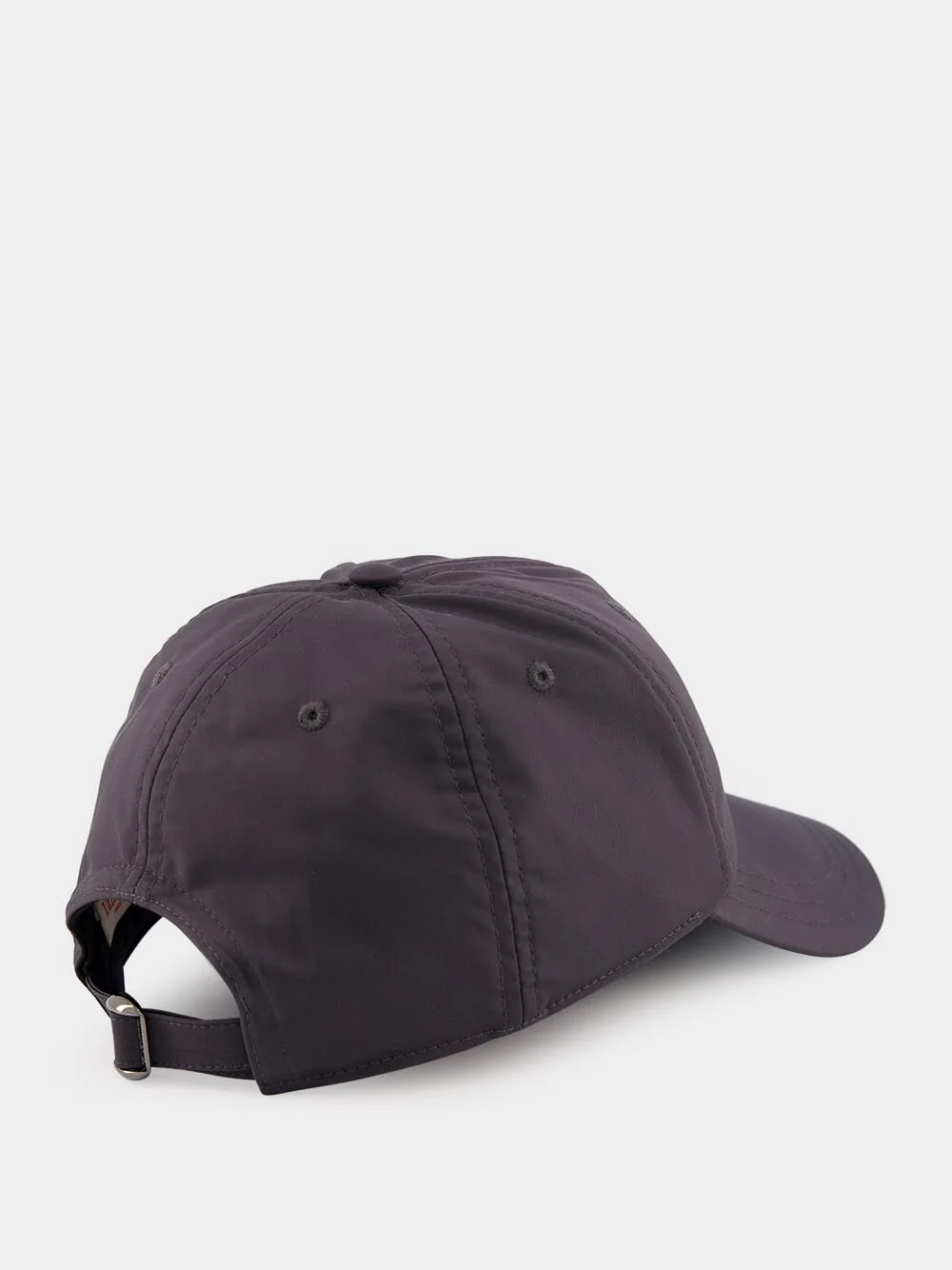 Black Techno Drill Logo Baseball Cap - Image 2