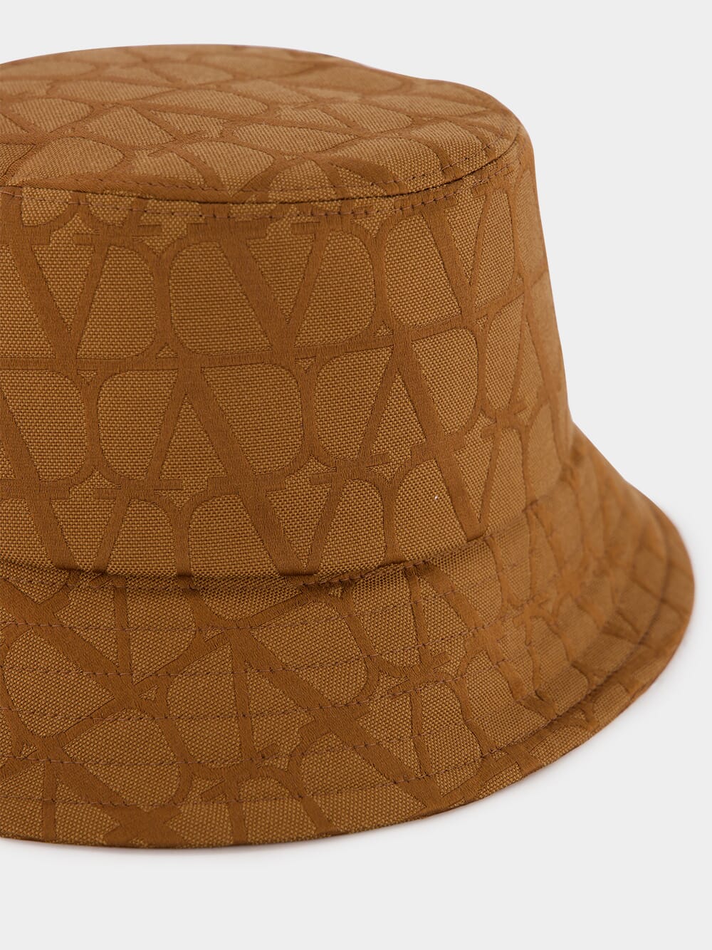 Iconographe Print Brown Bucket Hat - Image 3