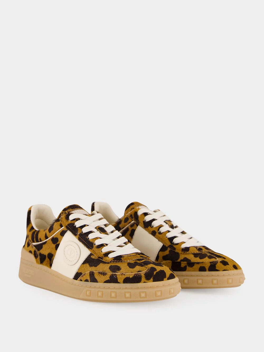Animal Print Pony-Effect Upvillage Trainers - Image 3
