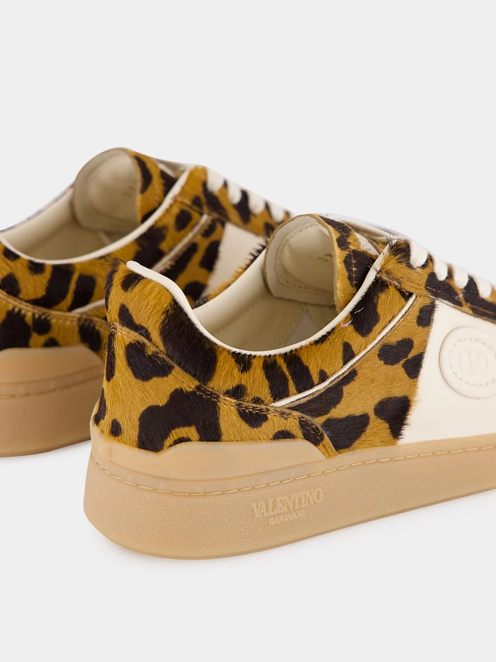 Animal Print Pony-Effect Upvillage Trainers - Image 6