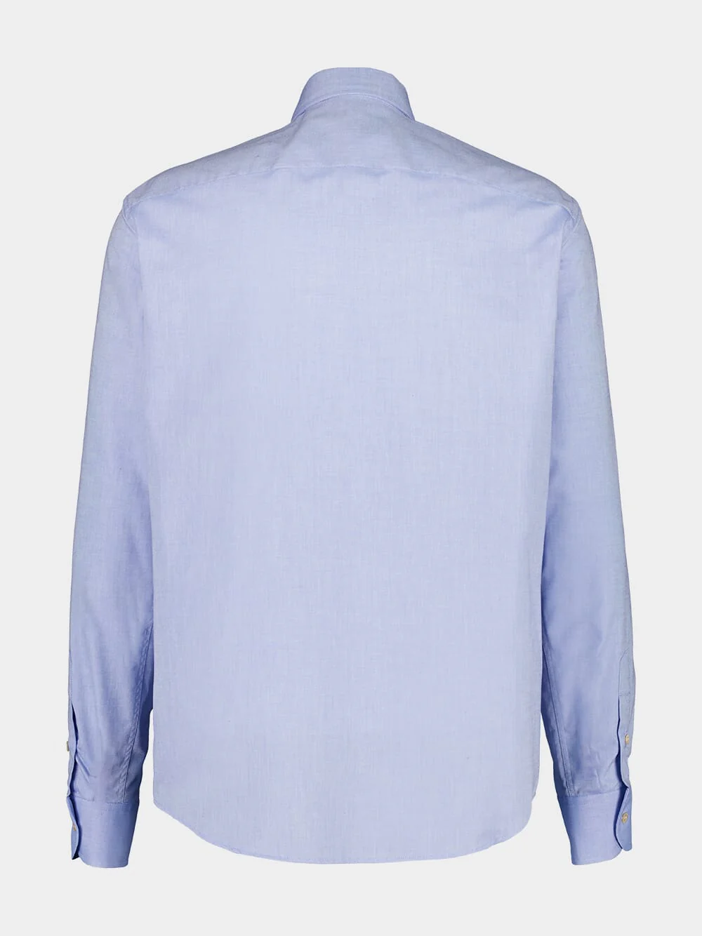 Azure Oxford Cotton Shirt with Vlogo - Image 2