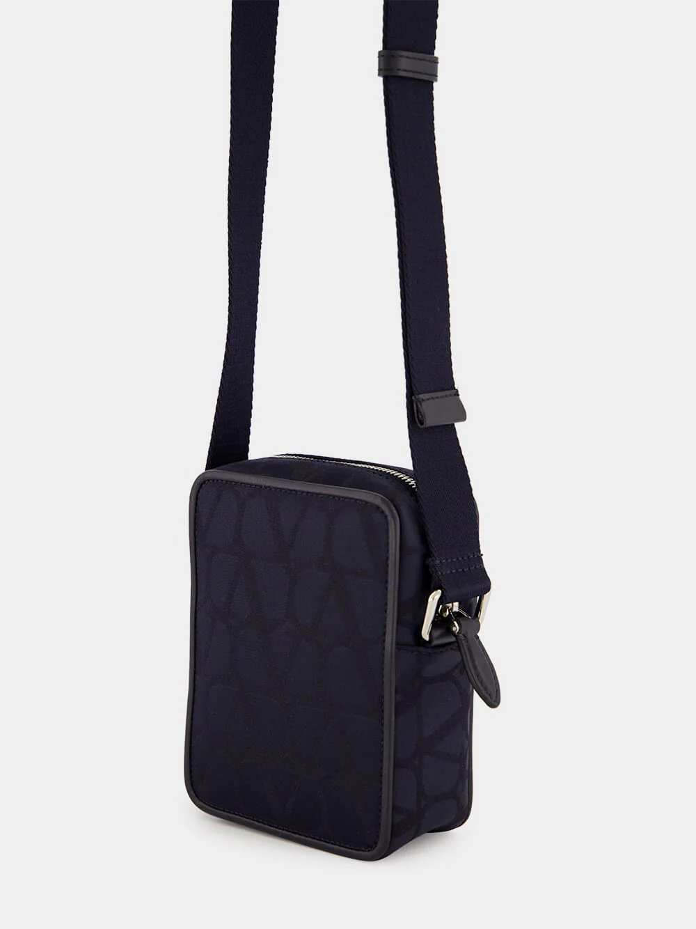 Blue Bag Crossbody Small Jacquard Iconographe - Image 5